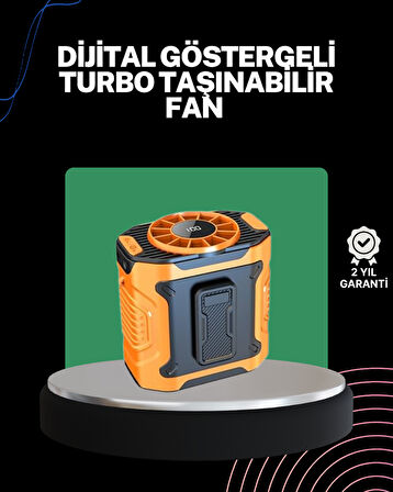 USB Şarjlı Kompakt El ve Boyun Fanı Çok Fonksiyonlu