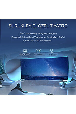 Shinecon SC-G07E 3D Sanal Gerçeklik Gözlüğü - Siyah-(5796)