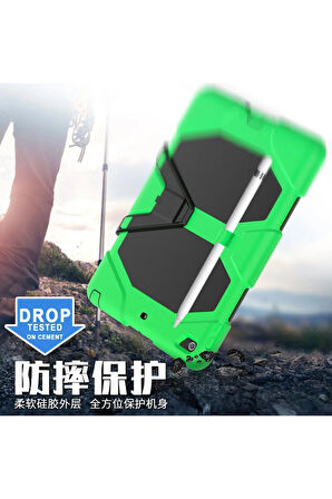 iPad 10.2 (7.nesil) Kılıf Griffin Tablet Kapak - Yeşil-(5796)