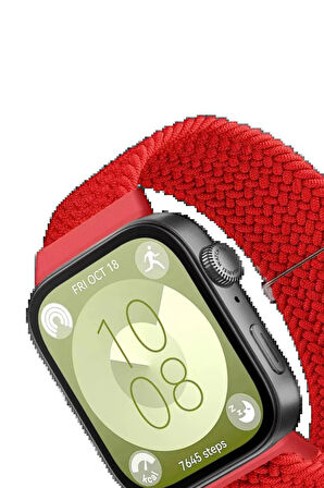 Huawei Fit 4 Star Kordon - Kırmızı-(5796)