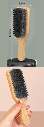 HSNET Sakal Tarama Fırçası Ahşap Saplı