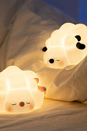 K1156 Dekoratif Gece Lambası Kuzu-(5796)