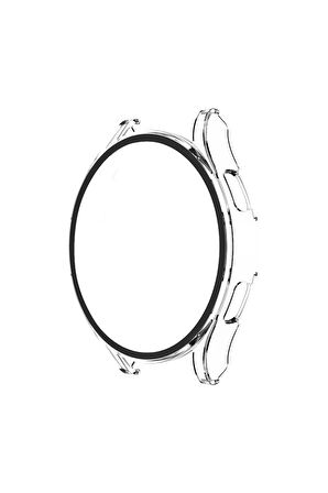 Watch 5 Pro 45mm Wall Camlı Kasa Ekran Koruyucu - Şeffaf-(5796)