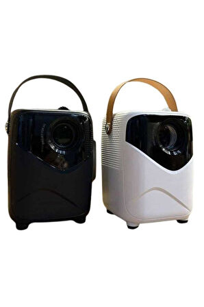 HD Ayaklı Portatif Projeksiyon Cihazı Bluetooth Wifi Akıllı Android İşlemcili