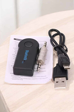 Bluetooth Araç Kiti Bt 350 Aux Çıkışlı Tüm Araçlara Uyumlu