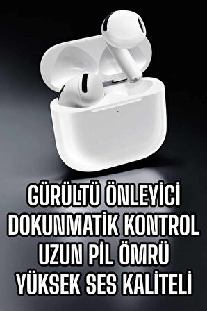 Bluetooth Kulaklık Yeni Nesil Gürültü Önleyici Yüksek Ses Kaliteli Mikrofonlu