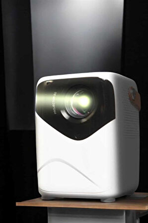 Taşınabilir Android Projeksiyon Wifi Destekli 4K Multimedia Tabanlı Ev Ve Ofis Ti