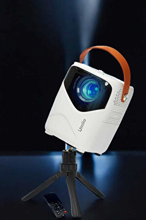 Taşınabilir Android Projeksiyon Wifi Destekli 4K Multimedia Tabanlı Ev Ve Ofis Ti