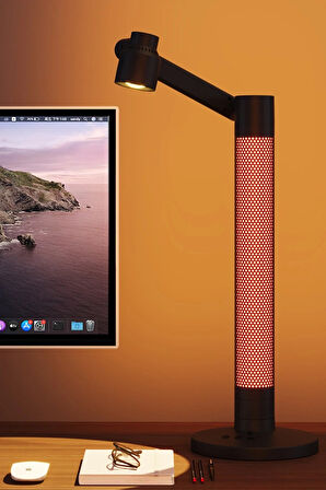 HFW002 RGB Masaüstü Dekoratif Lamba - Siyah-(5796)