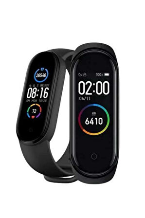 Akıllı Uyumlu Bileklik M6 Adımsayar Spor Modları Çağrı Görme Türkçe Menü