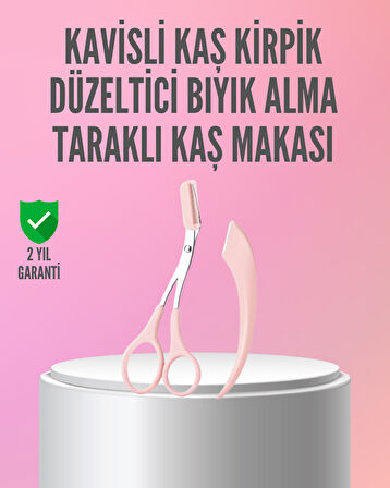 Kaş ve Kirpik Şekillendirme İçin Yüz Bakım Makası