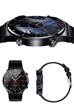 Akıllı Saat Uyku ve Sağlık Takibi NFC Uyumlu Bluetoooth Bağlantılı Android İ