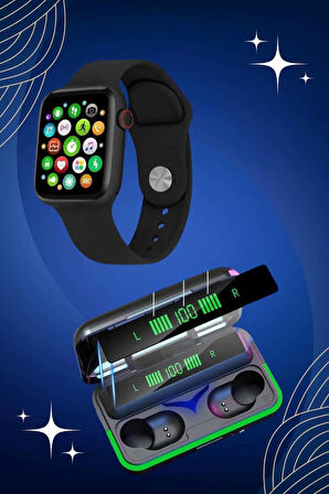 Ucuz ve Kaliteli Kulaklıklı Saat Seti Bluetooth Bağlantılı Akıllı Saat ve Kul