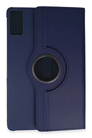 Xiaomi Redmi Pad SE Kılıf 360 Tablet Deri Kılıf - Lacivert-(5796)