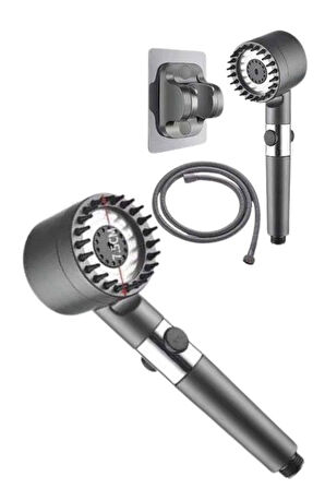 Yeni Nesil Duş Başlığı Paslanmaz Çelik Masaj Etkili Ergonomik Tasarım Su Bas?