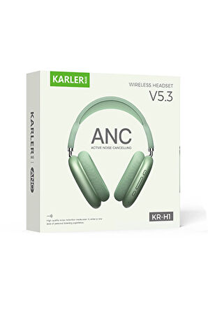KRH2 Aktif Gürültü Engelleyici Özellikli BT 5.3 Kafaüstü Kablosuz Kulaklık - 