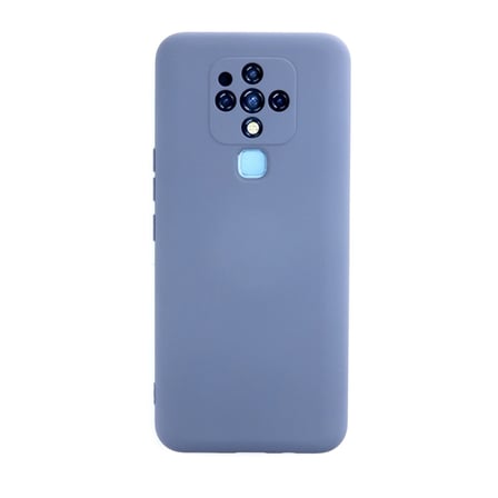 Tecno Camon 16 Kılıf Nano İçi Kadife Silikon - Gri