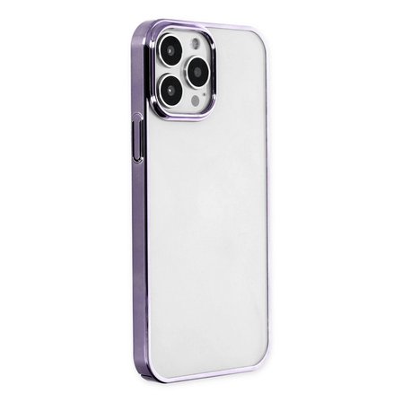 İphone 13 Pro Max Kılıf Element Silikon - Mor
