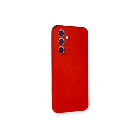 Samsung Galaxy A54 5g Kılıf Nano İçi Kadife Silikon - Kırmızı