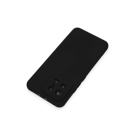 Xiaomi Mi 13 Kılıf Nano İçi Kadife Silikon - Siyah