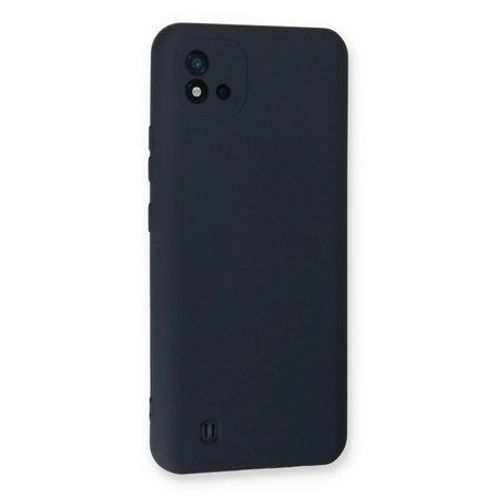 Realme C11 2021 Kılıf Nano İçi Kadife Silikon - Lacivert