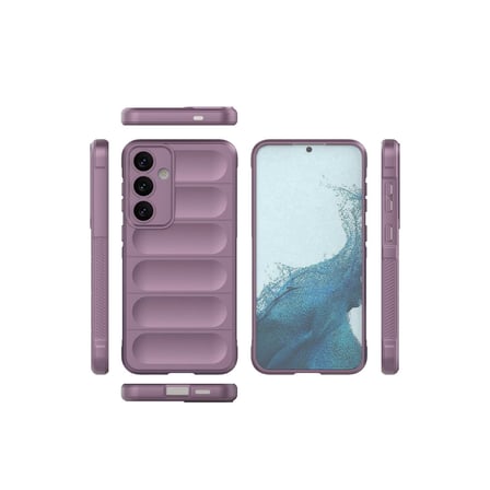 Samsung Galaxy S24 Kılıf Optimum Silikon - Mor