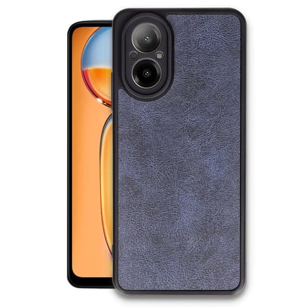 Realme 12 Lite Kılıf Aras Deri Kapak - Lacivert
