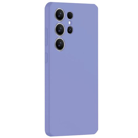 Samsung Galaxy S25 Ultra Kılıf Nano İçi Kadife Silikon - Lila