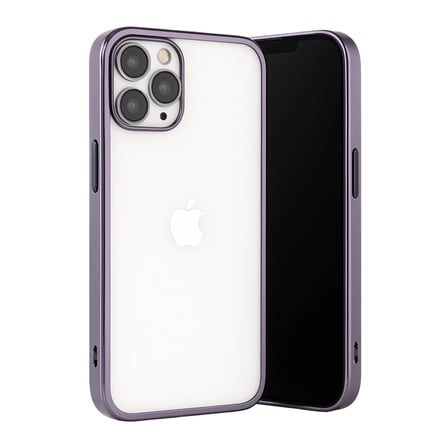 İphone 13 Pro Max Kılıf Razer Lensli Silikon - Mor