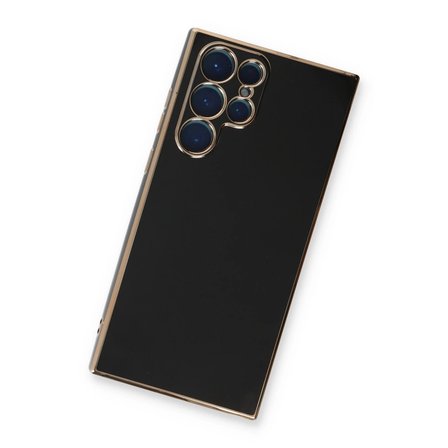 Samsung Galaxy S22 Ultra Kılıf Volet Silikon - Siyah