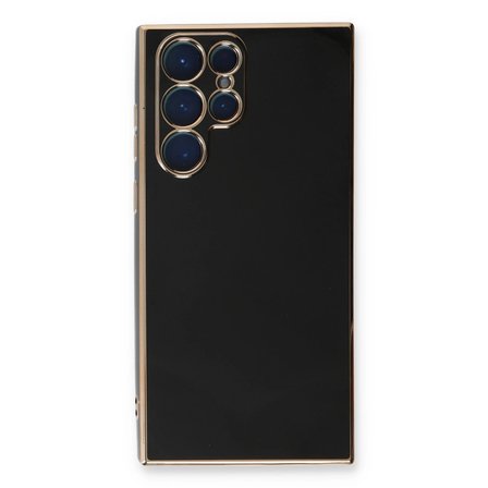 Samsung Galaxy S22 Ultra Kılıf Volet Silikon - Siyah