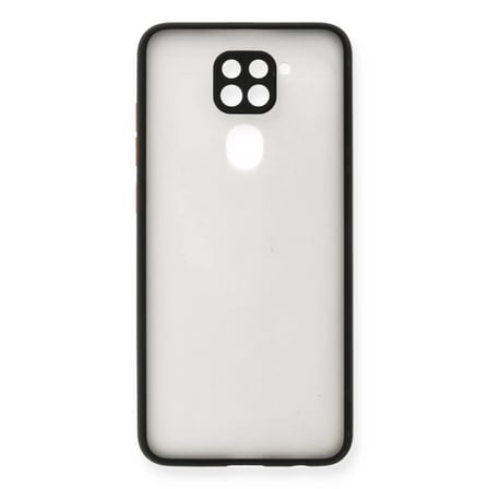 Xiaomi Redmi Note 9 Kılıf Montreal Silikon Kapak - Siyah