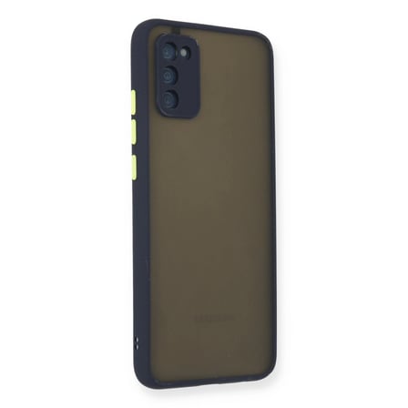 Samsung Galaxy A02s Kılıf Montreal Silikon Kapak - Lacivert