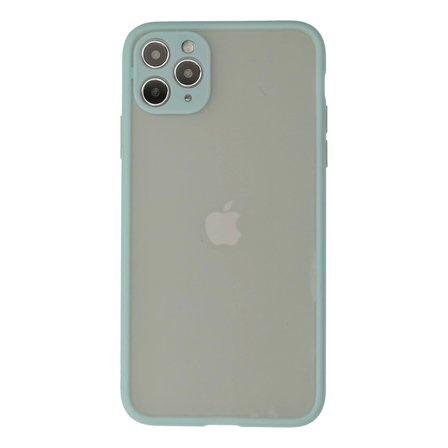 İphone 12 Pro Max Kılıf Montreal Silikon Kapak - Turkuaz