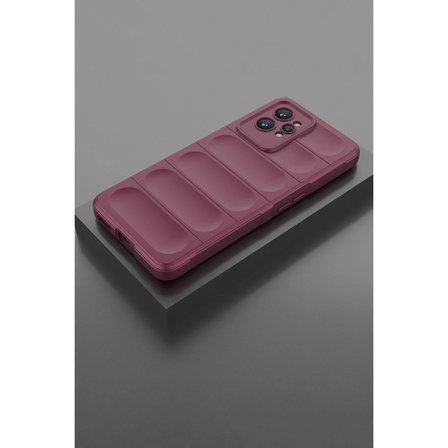 Realme Gt2 Pro 5g Kılıf Optimum Silikon - Bordo