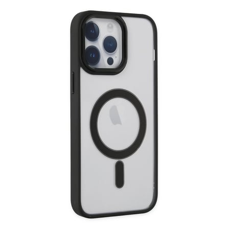 İphone 14 Pro Kılıf Room Magneticsafe Silikon - Siyah