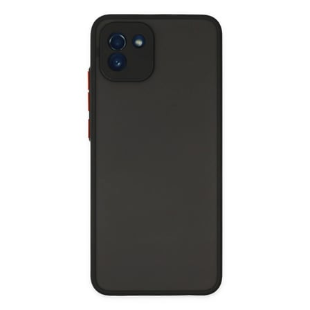 Samsung Galaxy A03 Kılıf Montreal Silikon Kapak - Siyah