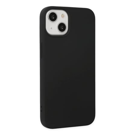İphone 14 Plus Kılıf Nano İçi Kadife Silikon - Siyah
