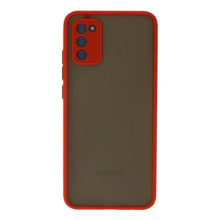 Samsung Galaxy A03s Kılıf Montreal Silikon Kapak - Kırmızı