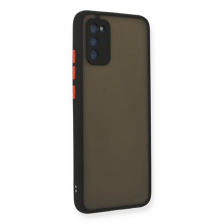 Samsung Galaxy A03s Kılıf Montreal Silikon Kapak - Siyah