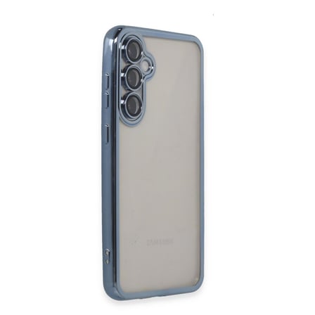 Samsung Galaxy S23 Fe Kılıf Razer Lensli Silikon - Açık Mavi
