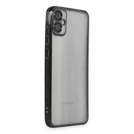 Samsung Galaxy A05 Kılıf Razer Lensli Silikon - Siyah