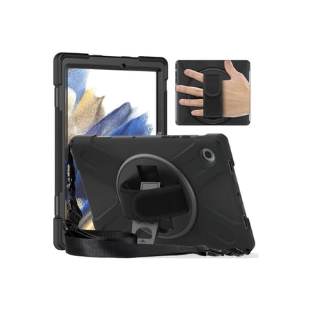 Samsung Galaxy Tab A9 Kılıf Amazing Tablet Kapak - Siyah