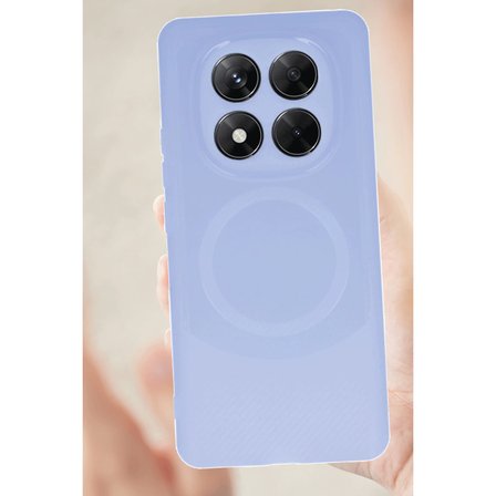 Xiaomi Redmi Note 14 Pro 5g Kılıf Maya Karbon Kapak - Gri