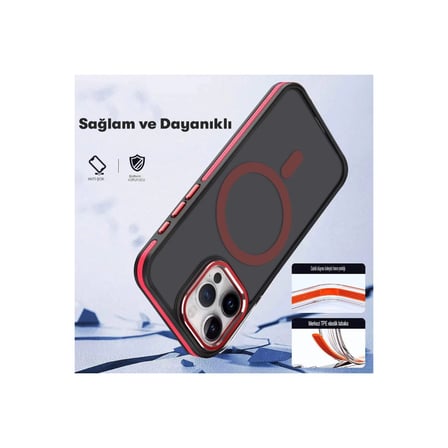 Joko İphone 14 Pro Max Winner Magsafe Kapak - Derin Mor