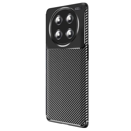 Honor Magic 7 Lite Kılıf Auto Focus Karbon Kapak - Siyah