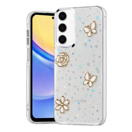 Samsung Galaxy A24 4g Fiyonk Desenli Kapak - Desen 10