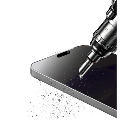 İphone 13 Pro Max Bilvis 5in1 5d Magic Hayalet Cam Ekran Koruyucu - Siyah