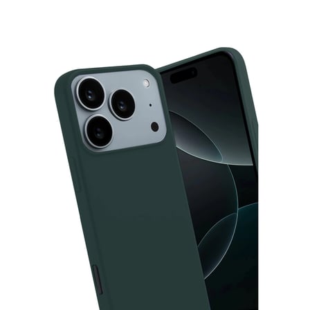 İphone 17 Pro First Silikon - Koyu Yeşil