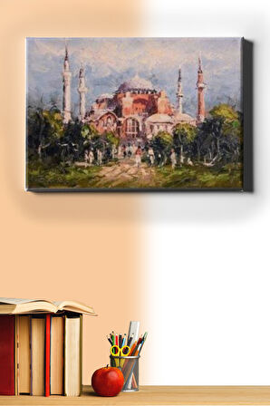Sayılarla Boyama Seti Kasnaklı Ayasofya 60 X 75 Cm
